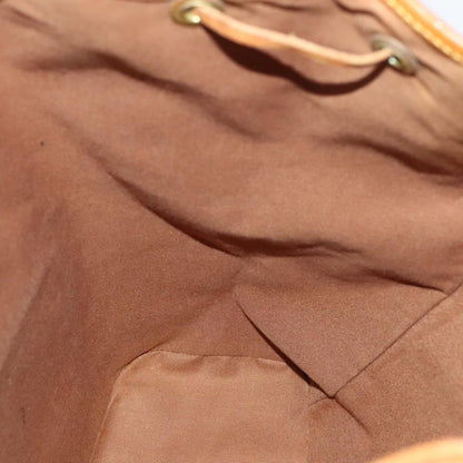 Louis Vuitton Montsouris, Brown, Canvas, backpack