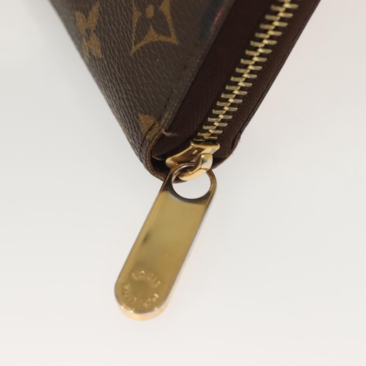 Louis Vuitton Zippy wallet, Brown, Canvas, wallet