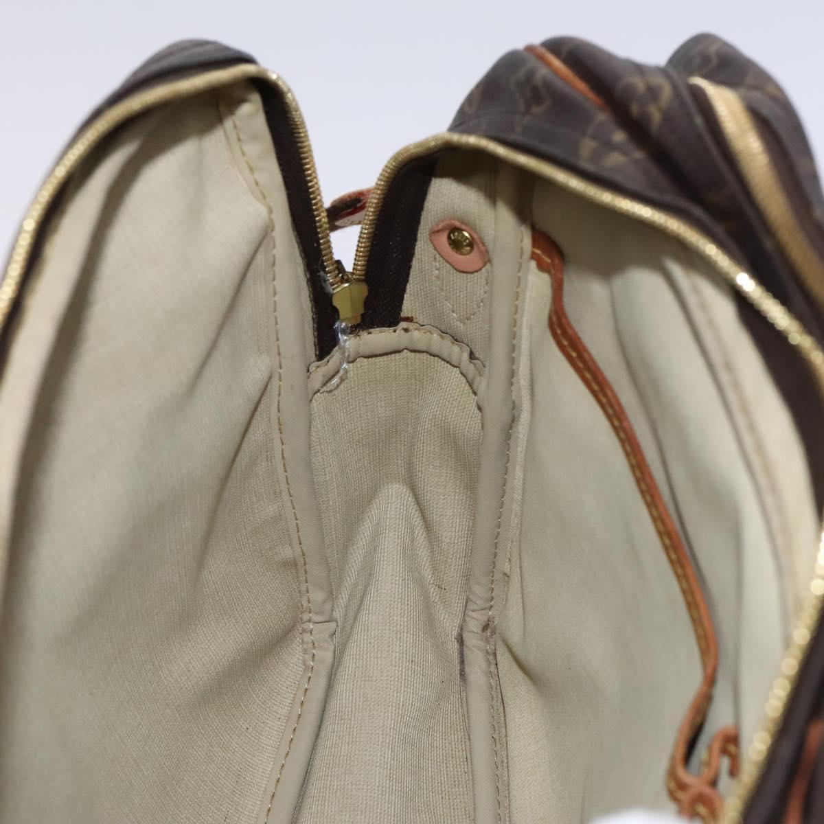Louis Vuitton Reporter, Brown, Canvas, shoulder