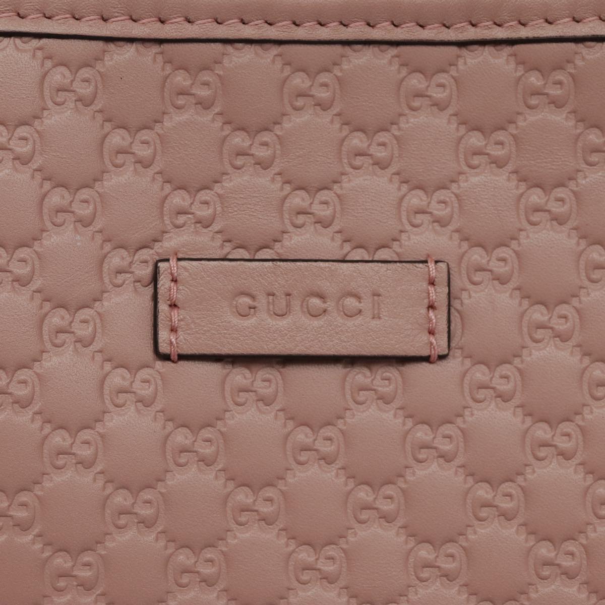 Gucci Micro guccissima, Pink, Leather, tote