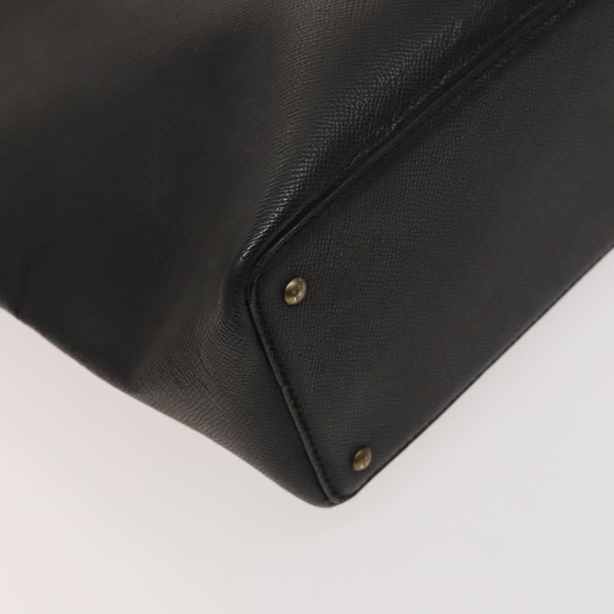 Chanel Cabas, Black, Leather, tote