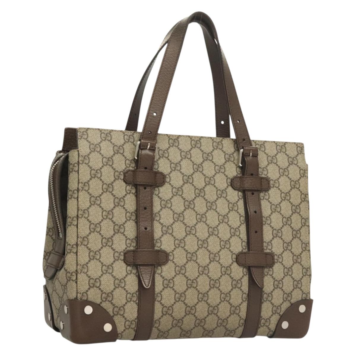 Gucci GG canvas, Beige, Canvas, handbag