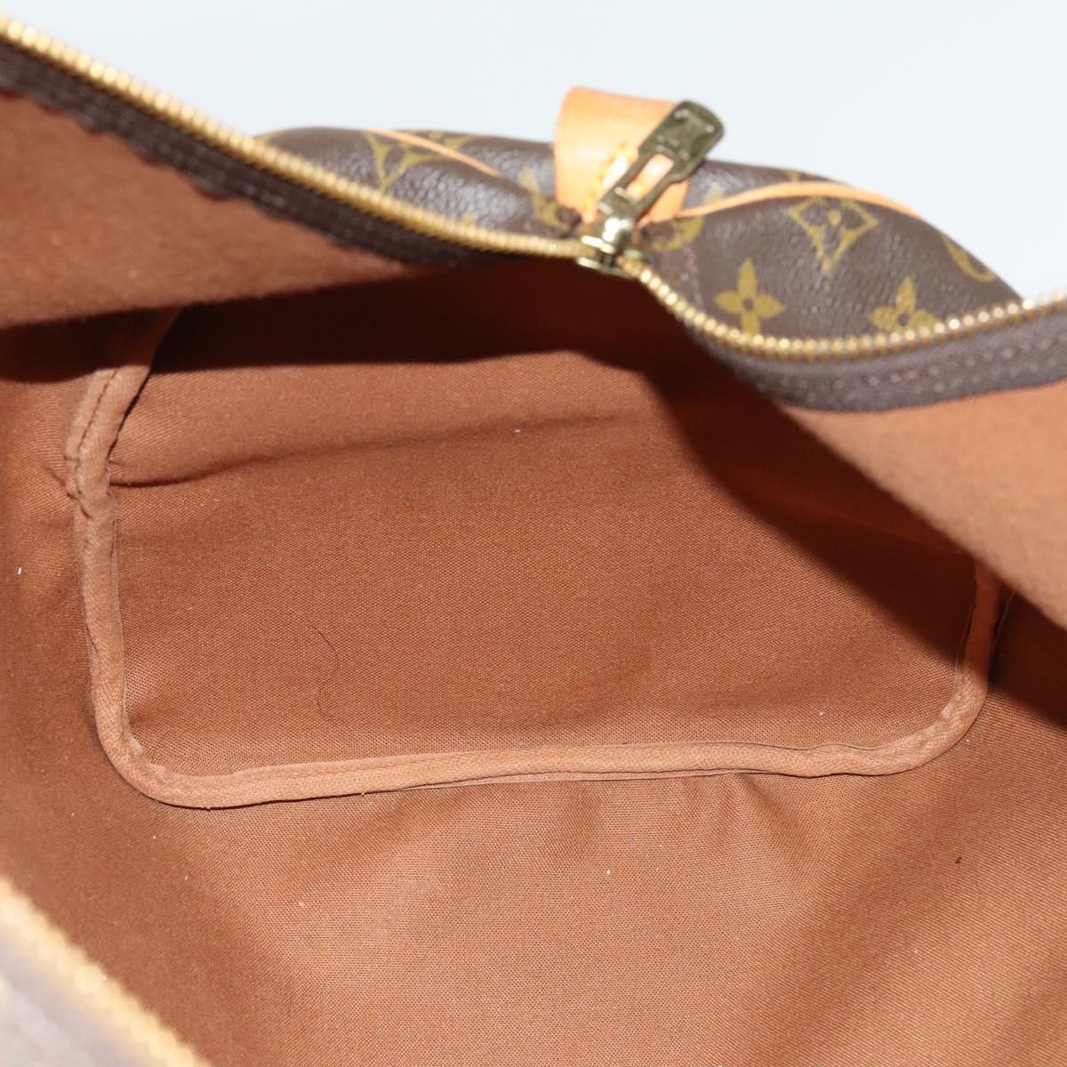 Louis Vuitton Keepall 55, Brown, Canvas, travel