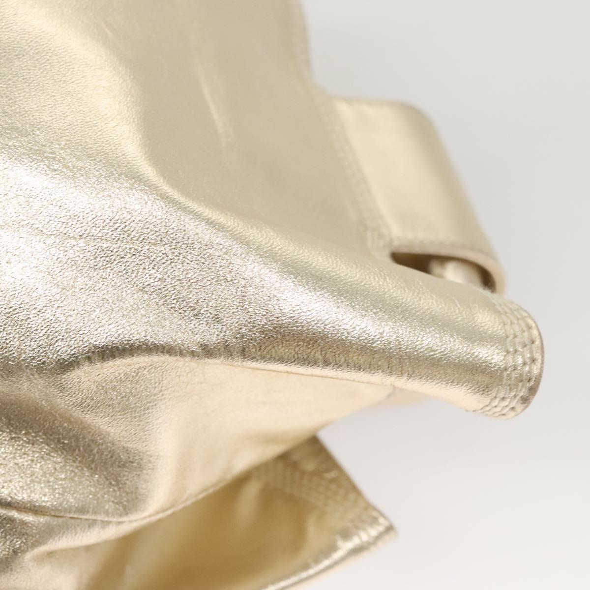 Loewe Anagram Logo Nappa Aire Hand Bag Leather, GOLD, LEATHER, Handbag