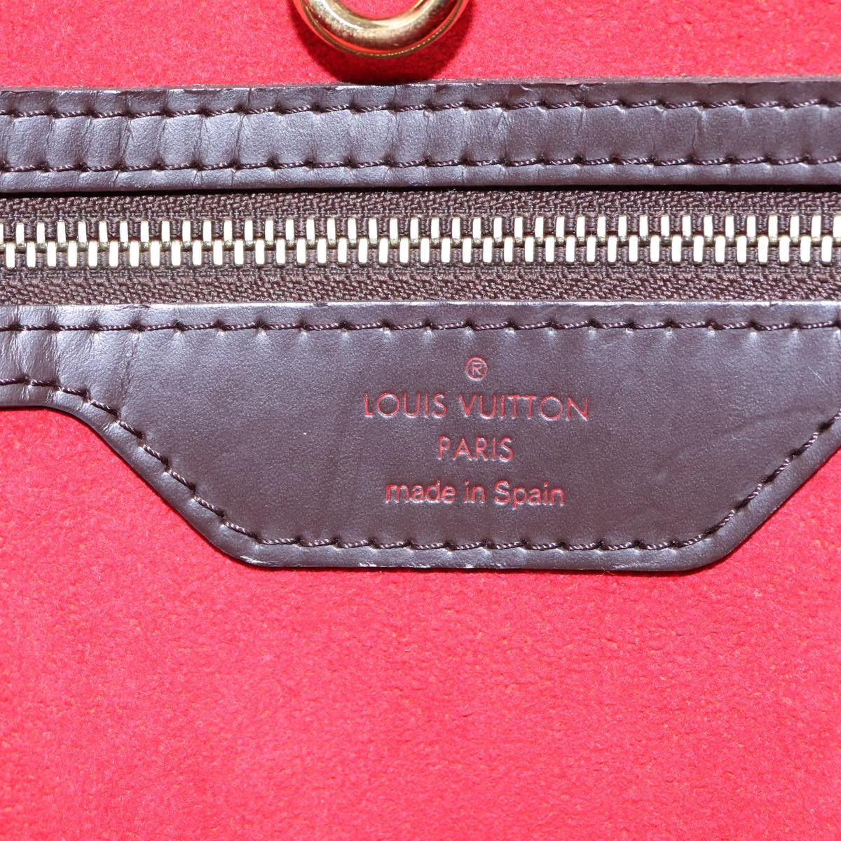 Louis Vuitton Hampstead, Brown, Canvas, tote