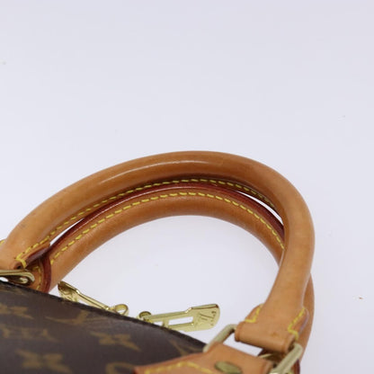 Louis Vuitton Alma, Brown, Canvas, handbag
