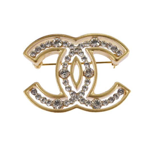 Chanel Coco Mark, Gold, Gold Plated, brooch