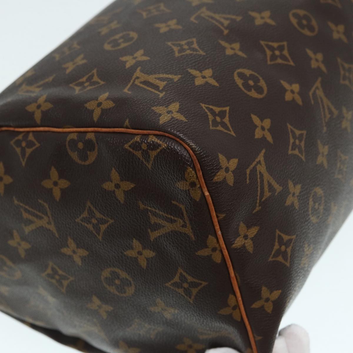 Louis Vuitton Speedy 30, Brown, Canvas, handbag