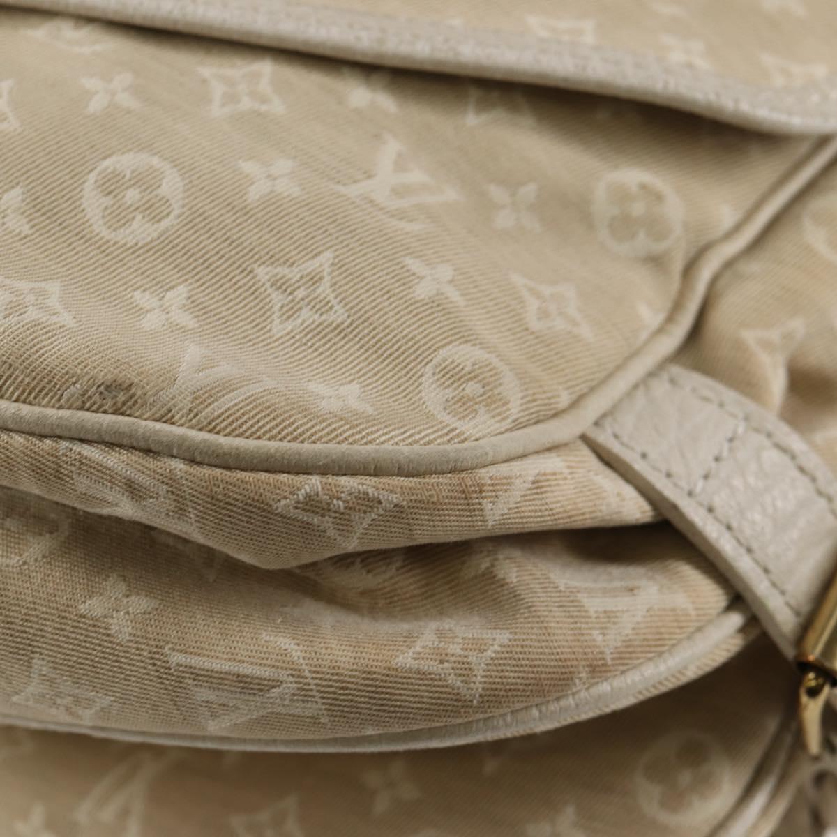 Louis Vuitton Saumur, Beige, Canvas, shoulder