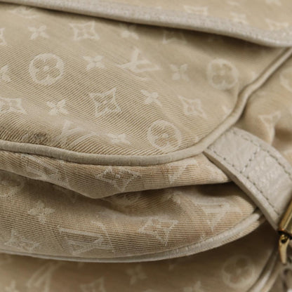 Louis Vuitton Saumur, Beige, Canvas, shoulder