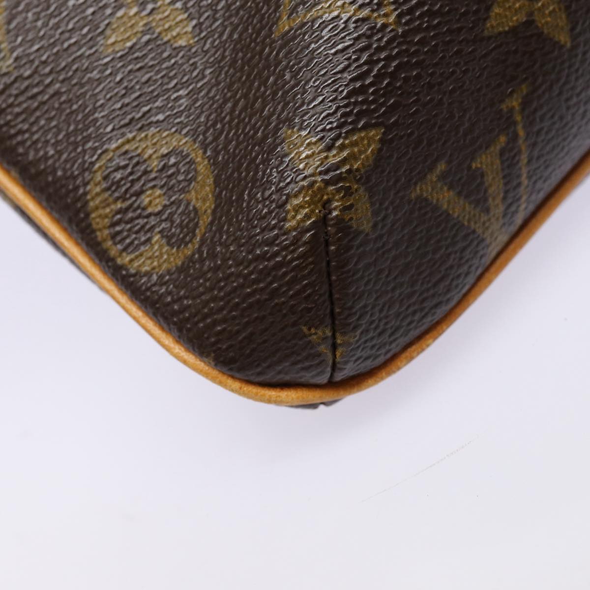 Louis Vuitton Partition, Brown, Canvas, clutch