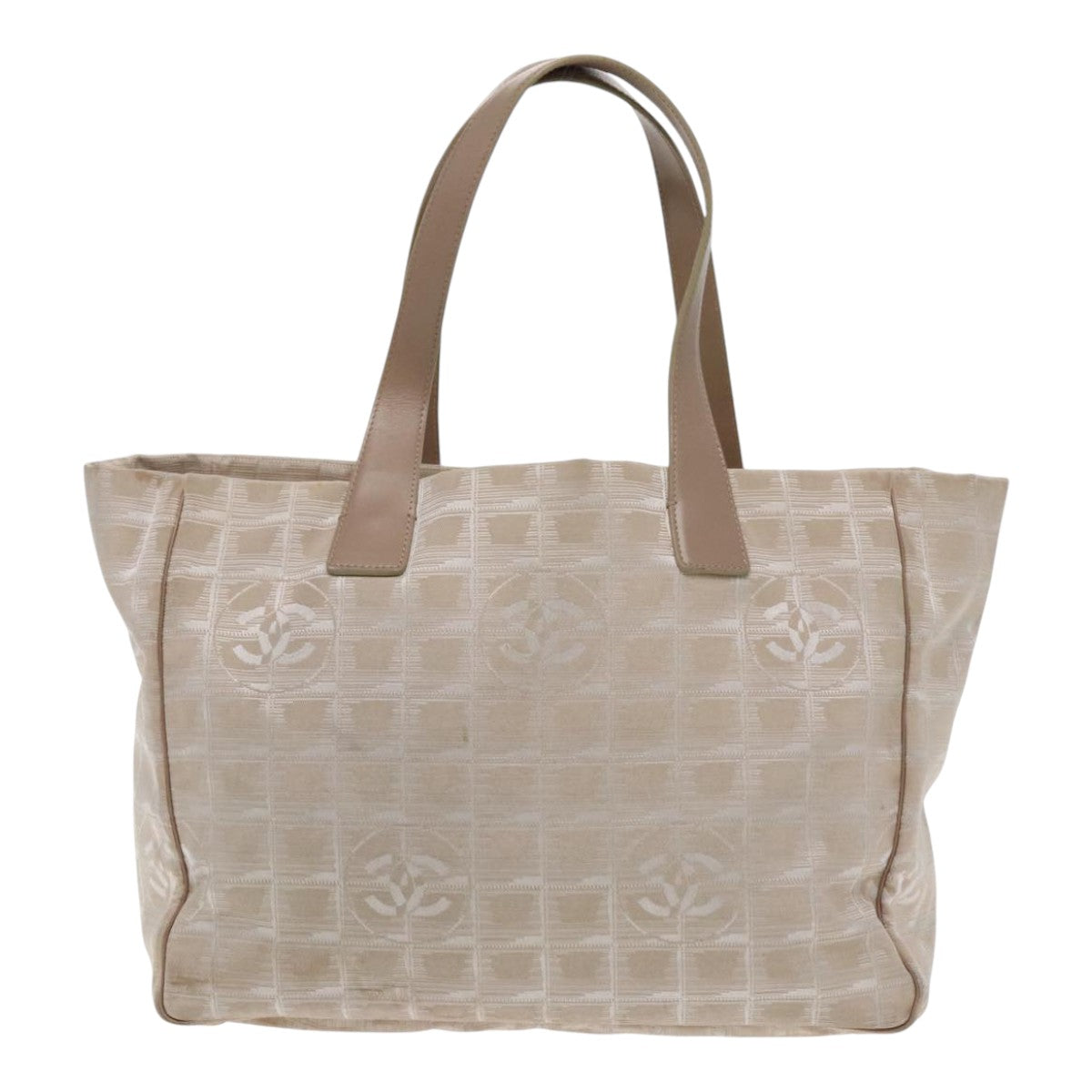 Chanel Travel line, Beige, Canvas, tote