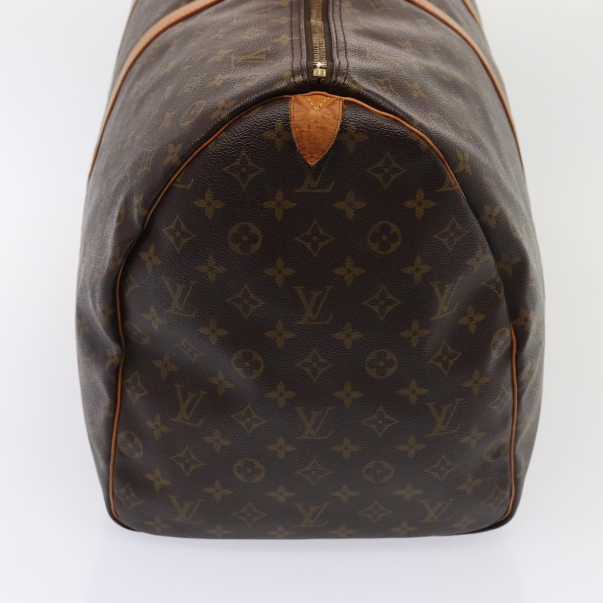 Louis Vuitton Keepall 60, Brown, Canvas, travel