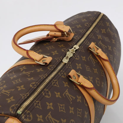 Louis Vuitton Keepall Monogram Canvas, Brown, Canvas, Travel Bag