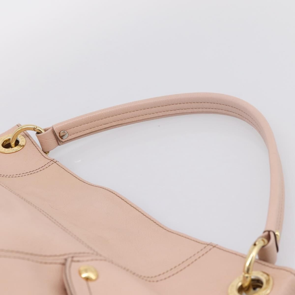 Burberry Blue Label Leather, Pink, Leather, Shoulder Bag