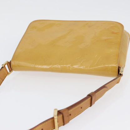 Louis Vuitton Thompson Street Monogram Vernis, Beige, Patent Leather, Shoulder Bag