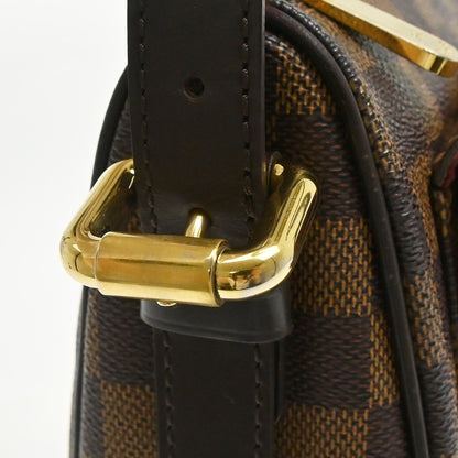Louis Vuitton Ravello Damier Ebene, Brown, Canvas, Shoulder Bag