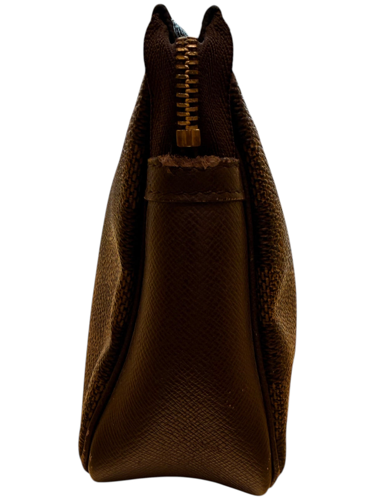 Louis Vuitton Kasai Clutch Damier Ebene, Brown, Canvas, Clutch
