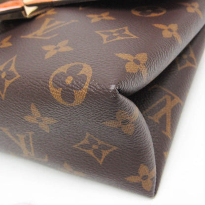 Louis Vuitton Locky Monogram Canvas with Leather, Brown, Canvas, Handbag