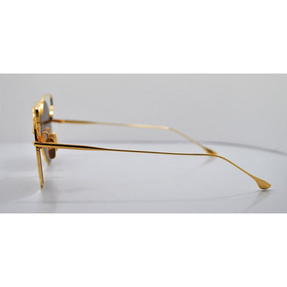 Dita Believer 23008 A Sunglasses Gold Dark Gray NWT