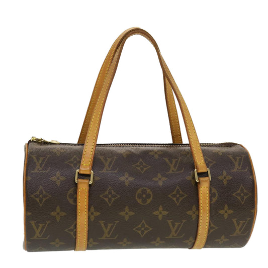 Louis Vuitton Papillon, Brown, Canvas, handbag