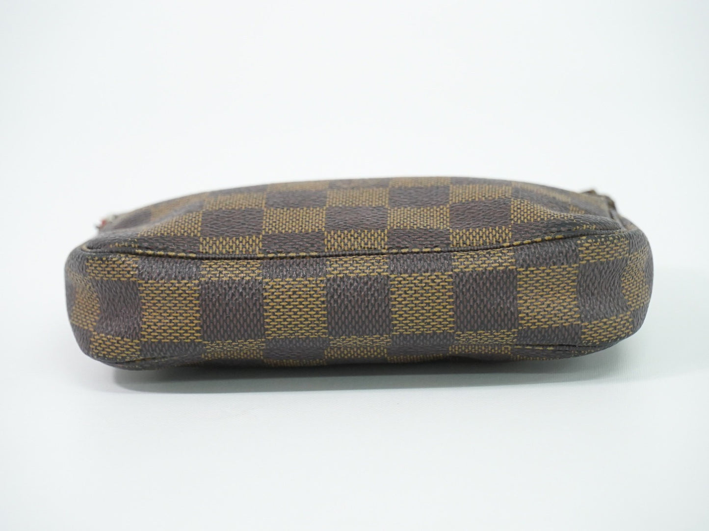 Louis Vuitton Pochette Accessoires Damier, Brown, Canvas, Clutch