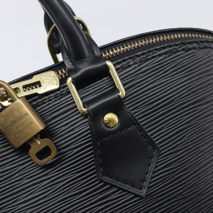 Louis Vuitton Vintage Alma Epi Leather, Black, Leather, Handbag