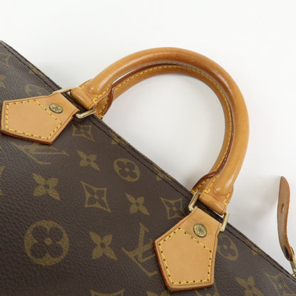 Louis Vuitton Speedy Monogram Canvas, Brown, Canvas, Handbag
