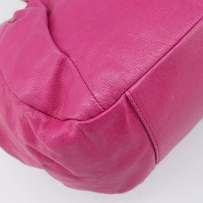Miu Miu Shoulder Leather, Pink, Leather, Shoulder Bag