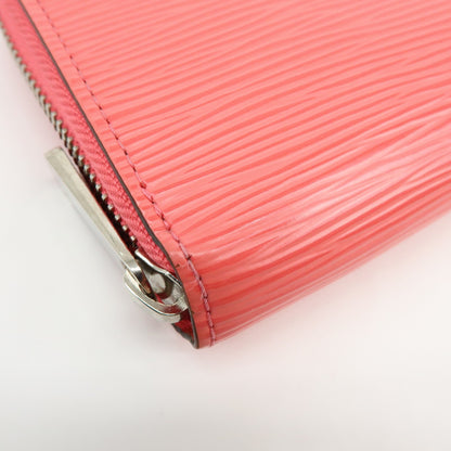 Louis Vuitton Zippy Epi Leather, Pink, Leather, Wallet