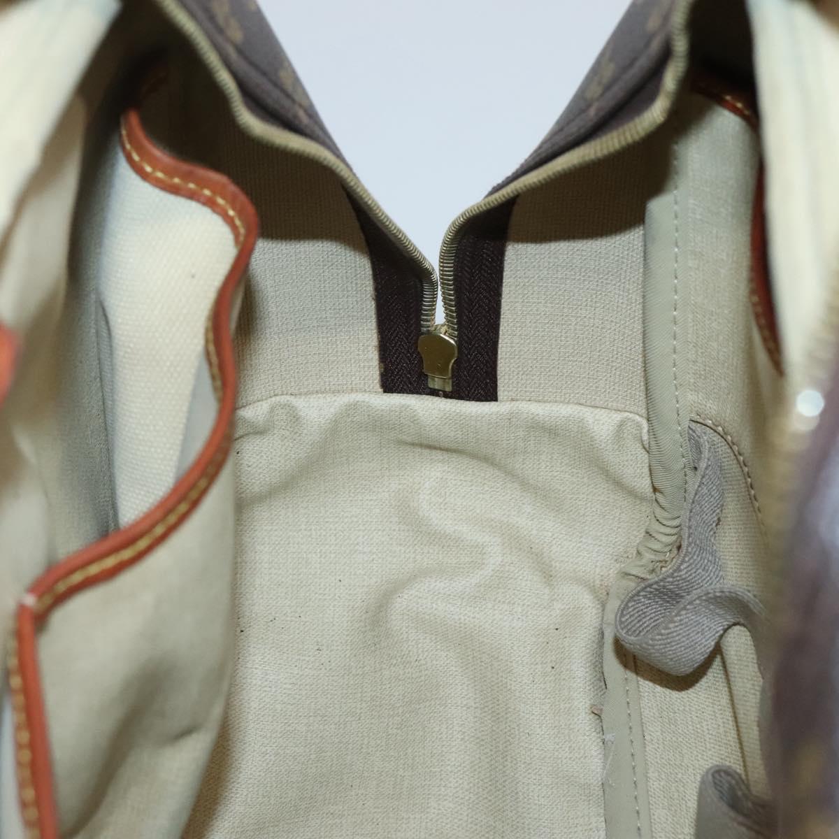 Louis Vuitton Deauville Handbag Monogram Canvas, BROWN, CANVAS, Handbag