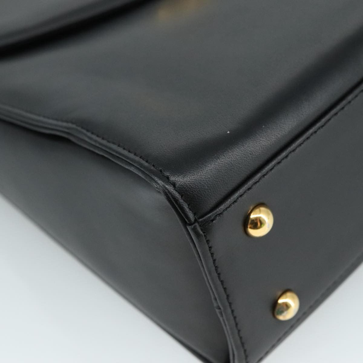 Givenchy Vintage Leather, Black, Leather, Handbag