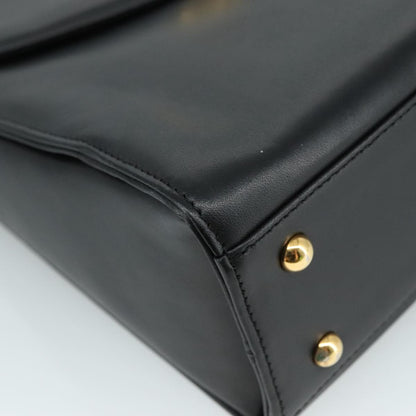 Givenchy Vintage Leather, Black, Leather, Handbag