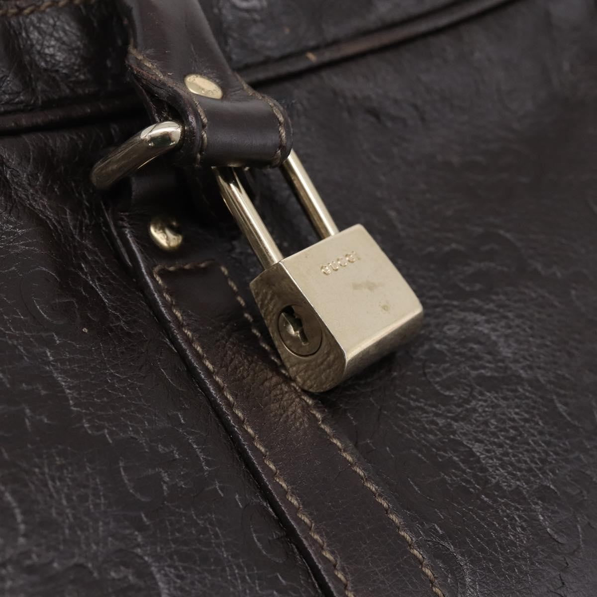 Gucci Eden Guccissima Leather, Brown, Leather, Briefcase