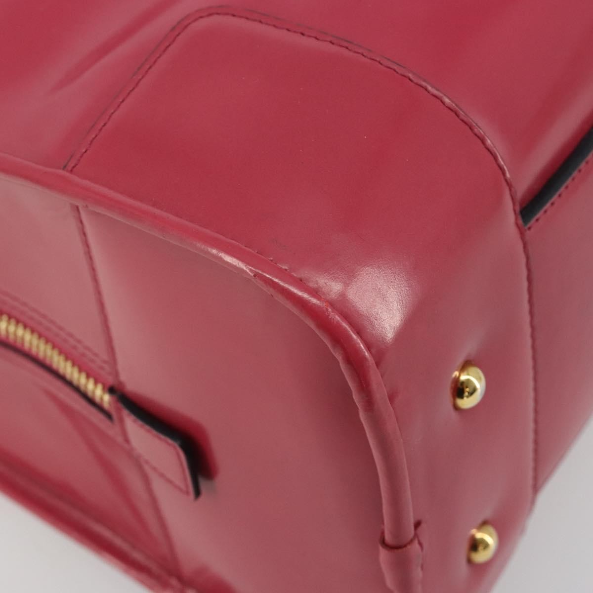 Loewe Amazona Patent, Pink, Patent Leather, Handbag