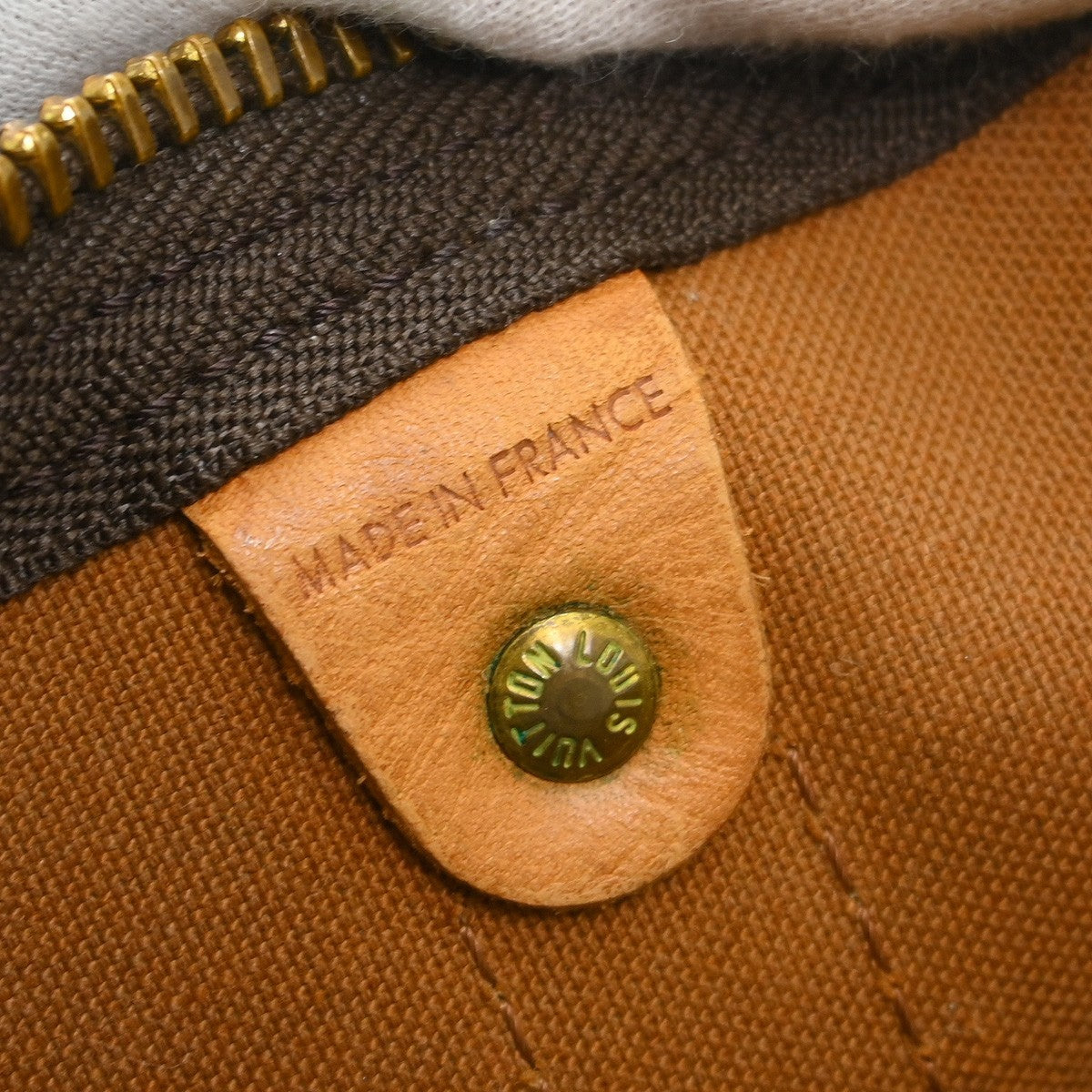 Louis Vuitton Keepall Monogram Canvas, Brown, Canvas, Travel Bag