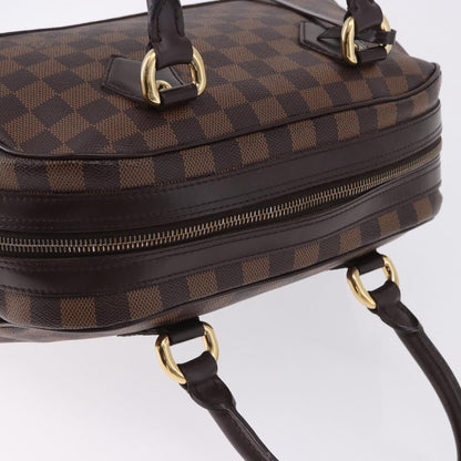 Louis Vuitton Duomo Boston Damier Ebene, Brown, Canvas, Handbag