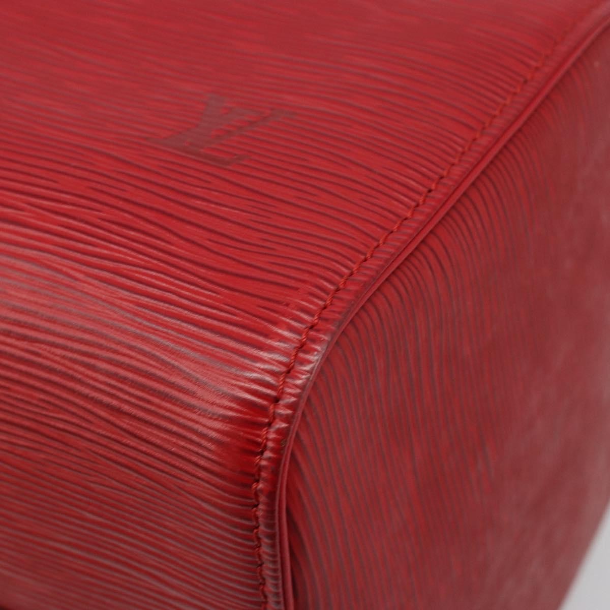 Louis Vuitton Speedy Epi Leather, Red, Leather, Handbag