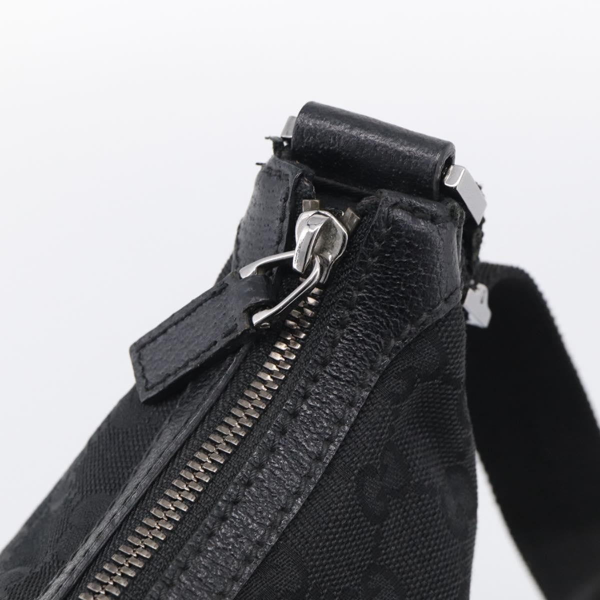 Gucci Shoulder Canvas, Black, Canvas, Shoulder Bag