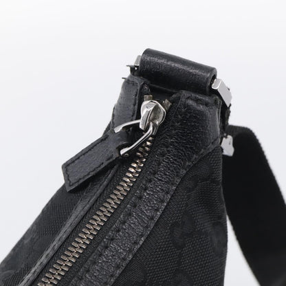 Gucci Shoulder Canvas, Black, Canvas, Shoulder Bag