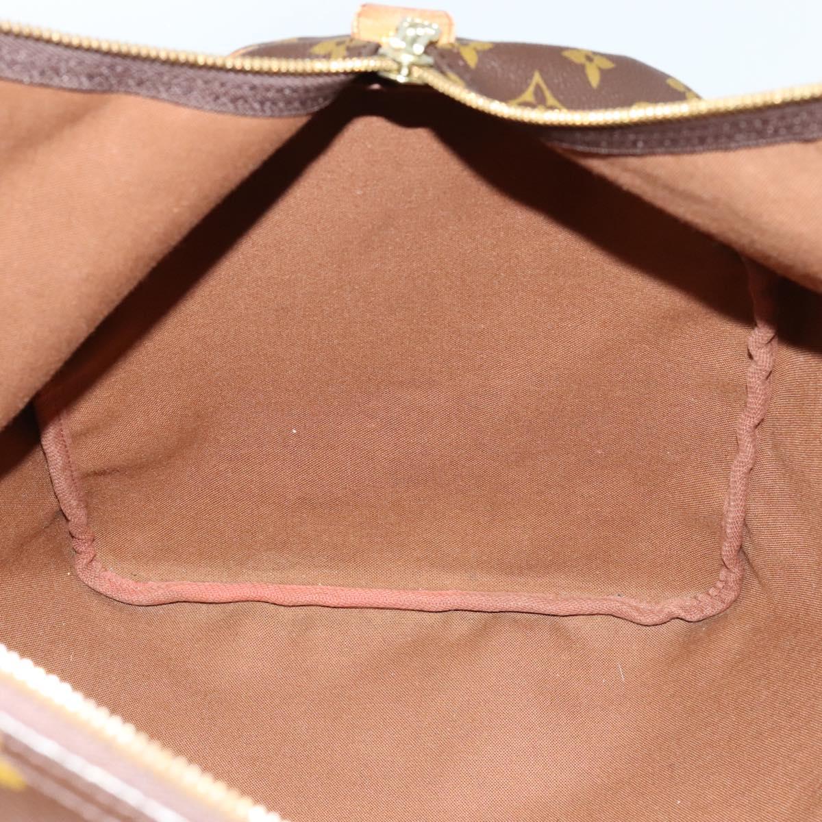 Louis Vuitton Keepall 60, Brown, Canvas, travel