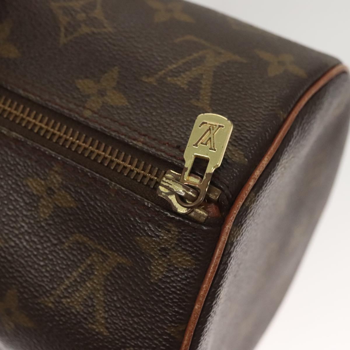 Louis Vuitton Papillon Handbag Monogram Canvas, BROWN, CANVAS, Handbag