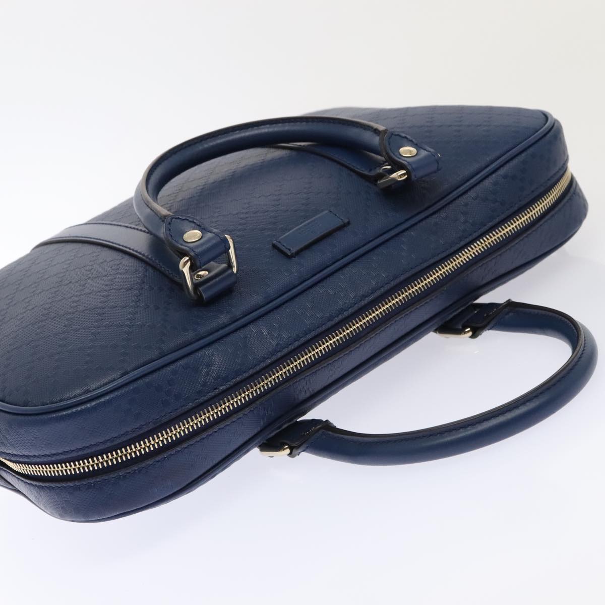 Gucci Diamante, Navy, Leather, briefcase