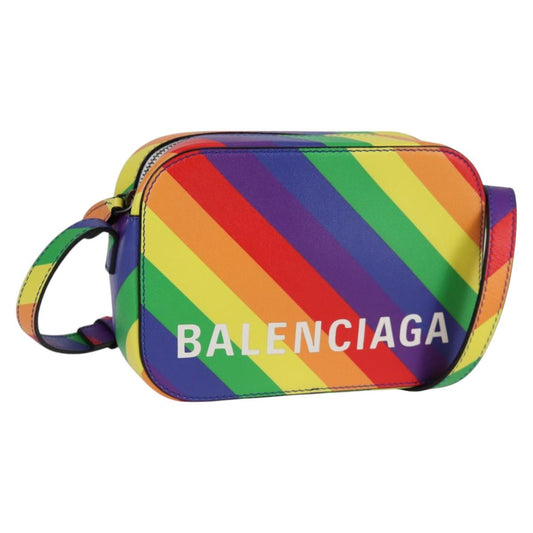 Balenciaga Everyday, Multicolour, Leather, shoulder