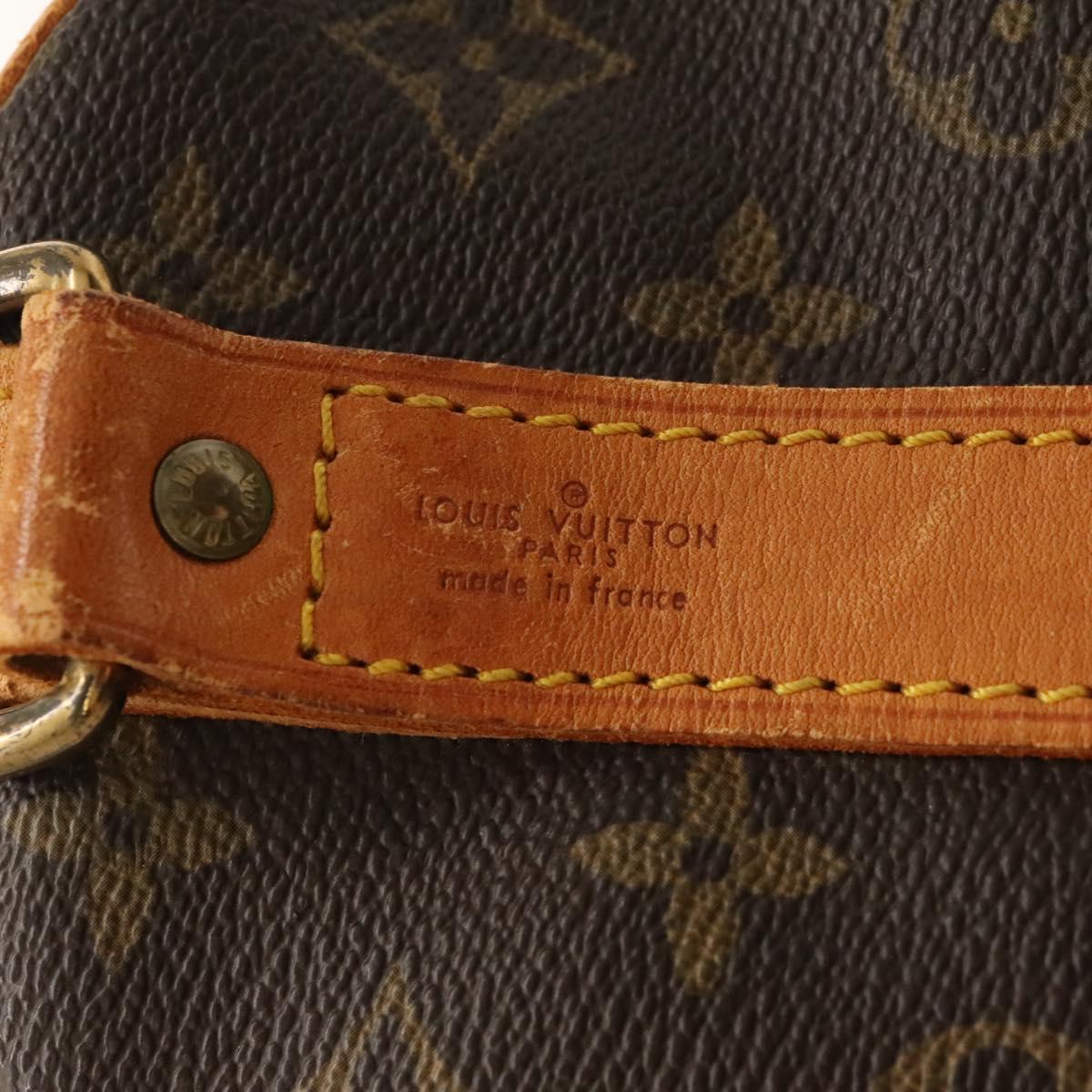 Louis Vuitton Keepall Bandoulière 60, Brown, Canvas, travel
