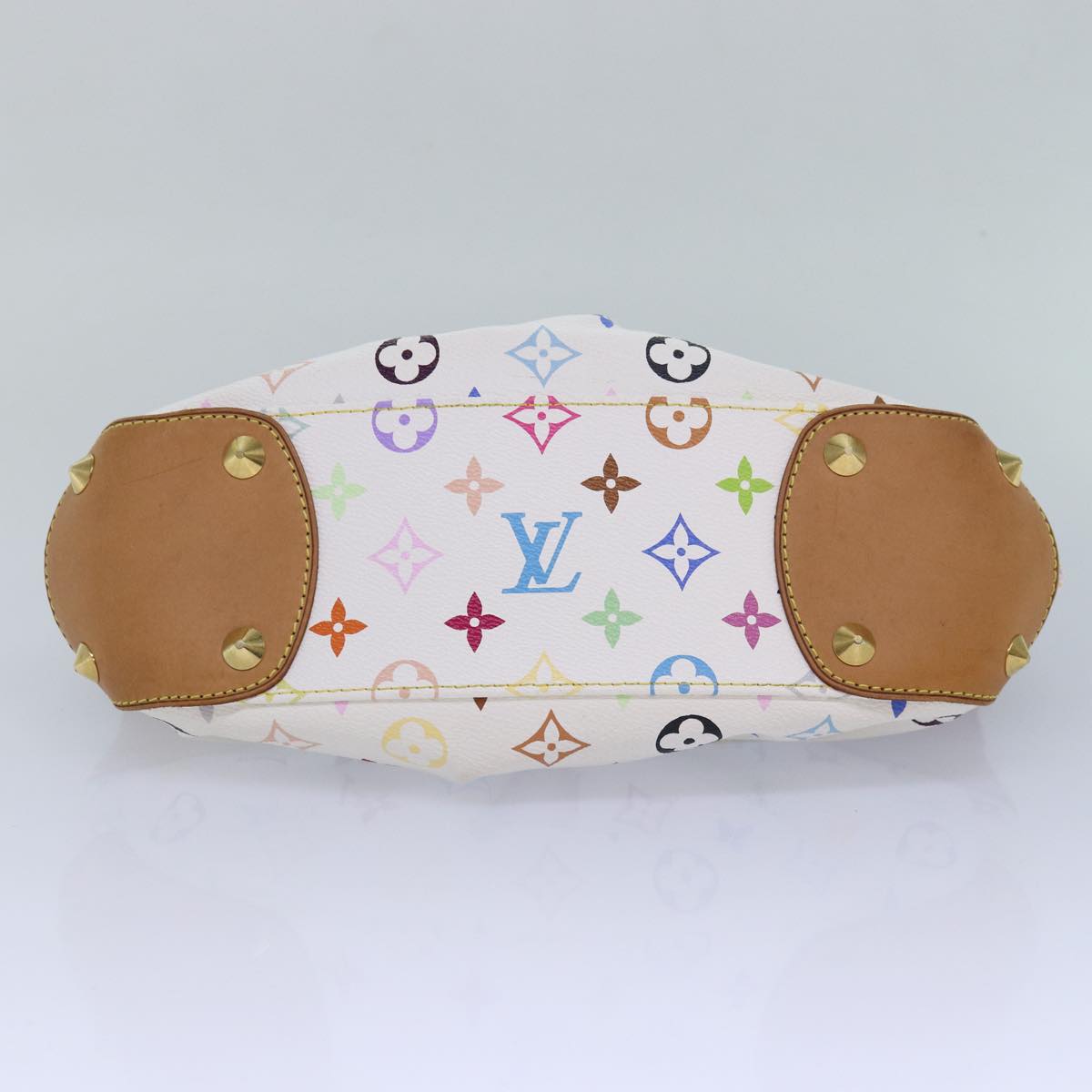 Louis Vuitton Judy, White, Canvas, handbag