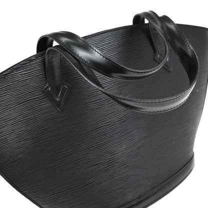 Louis Vuitton Saint Jacques Epi Leather, Black, Leather, Handbag