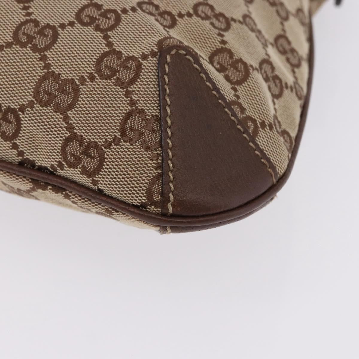 Gucci Horsebit Hobo GG Canvas, Beige, Canvas, Handbag
