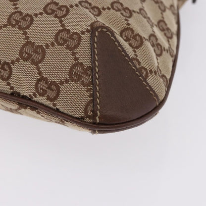 Gucci Horsebit Hobo GG Canvas, Beige, Canvas, Handbag