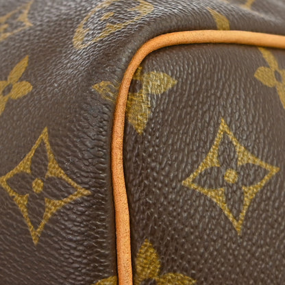 Louis Vuitton Keepall Monogram, Brown, Canvas, Travel Bag